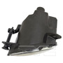 Left CAPA Certified Fog Light Assembly 19-6186-00-9 - top view