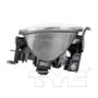 Right CAPA Certified Fog Light Assembly 19-6047-00-9 - bottom view