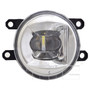Left CAPA Certified Fog Light Assembly 19-6286-00-9 - front view