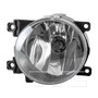 Left CAPA Certified Fog Light Assembly 19-6082-00-9 - front view