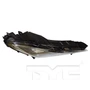 Right CAPA Certified Fog Light Assembly 19-6107-00-9 - top view