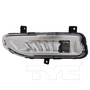 Left Fog Light Assembly 19-6262-00 - front view