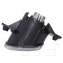 Left CAPA Certified Fog Light Assembly 19-6234-00-9 - top view