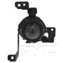 Left Fog Light Assembly 19-6198-00 - front view
