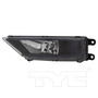 Left Fog Light Assembly 19-6216-00 - front view