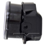 Left CAPA Certified Fog Light Assembly 19-6320-00-9 - side view