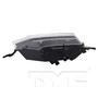 Left CAPA Certified Fog Light Assembly 19-6292-00-9 - bottom view