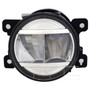 Left CAPA Certified Fog Light Assembly 19-6226-00-9 - front view