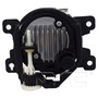 Left CAPA Certified Fog Light Assembly 19-6226-00-9 - back view