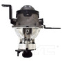 Left Fog Light Assembly 19-6410-00 - bottom view