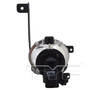 Left Fog Light Assembly 19-6322-00 - back view