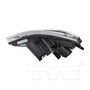 Right Headlight Assembly 20-11837-00 - top view