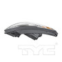 Right CAPA Certified Headlight Assembly 20-12361-00-9 - top view