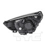 Right CAPA Certified Headlight Assembly 20-12361-00-9 - back view