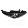 Right CAPA Certified Headlight Assembly 20-14389-00-9 - top view