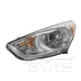 Left Headlight Assembly 20-12362-00 - front view