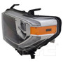 Left CAPA Certified Headlight Assembly 20-16218-00-9 - side view