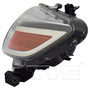 Left CAPA Certified Headlight Assembly 20-16168-00-9 - side view