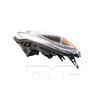 Right CAPA Certified Headlight Assembly 20-12527-00-9 - top view