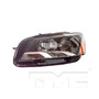 Left CAPA Certified Headlight Assembly 20-12800-00-9 - front view