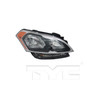 Right CAPA Certified Headlight Assembly 20-12733-00-9 - front view