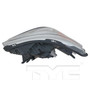 Right Headlight Assembly 20-14147-00 - top view