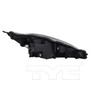 Left CAPA Certified Headlight Assembly 20-16196-00-9 - back view