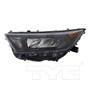 Left CAPA Certified Headlight Assembly 20-16956-90-9 - front view