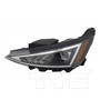 Left CAPA Certified Headlight Assembly 20-16914-00-9 - front view