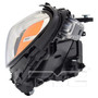 Left Headlight Assembly 20-16768-00 - side view