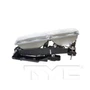 Left CAPA Certified Headlight Assembly 20-1669-00-9 - top view