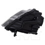 Right Headlight Assembly 20-17395-00 - top view