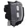 Right Headlight Assembly 20-17395-00 - side view