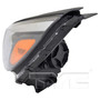 Left Headlight Assembly 20-16966-00 - side view