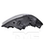 Left Headlight Assembly 20-16966-00 - bottom view