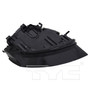 Left CAPA Certified Headlight Assembly 20-16806-01-9 - bottom view