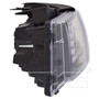 Left Headlight Assembly 20-16966-90 - angled view