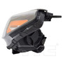 Left Headlight Assembly 20-17014-00 - side view