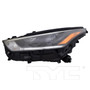 Left CAPA Certified Headlight Assembly 20-17500-80-9 - front view