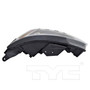 Left Headlight Assembly 20-17432-00 - top view