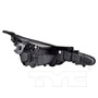Left Headlight Assembly 20-17432-00 - back view