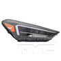 Right CAPA Certified Headlight Assembly 20-17015-00-9 - front view