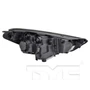 Left Headlight Assembly 20-17016-00 - back view