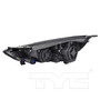 Right Headlight Assembly 20-17373-00 - back view