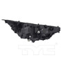 Left Headlight Assembly 20-17308-00 - back view