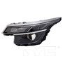 Left CAPA Certified Headlight Assembly 20-17570-00-9 - front view