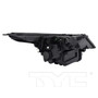 Left CAPA Certified Headlight Assembly 20-17570-00-9 - back view