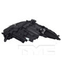 Left Headlight Assembly 20-17500-00 - bottom view