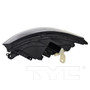 Right Headlight Assembly 20-17477-00 - top view