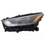Left CAPA Certified Headlight Assembly 20-17500-70-9 - front view